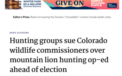 Wildlife Commissioners Who Stand For Wildlife Become Targets