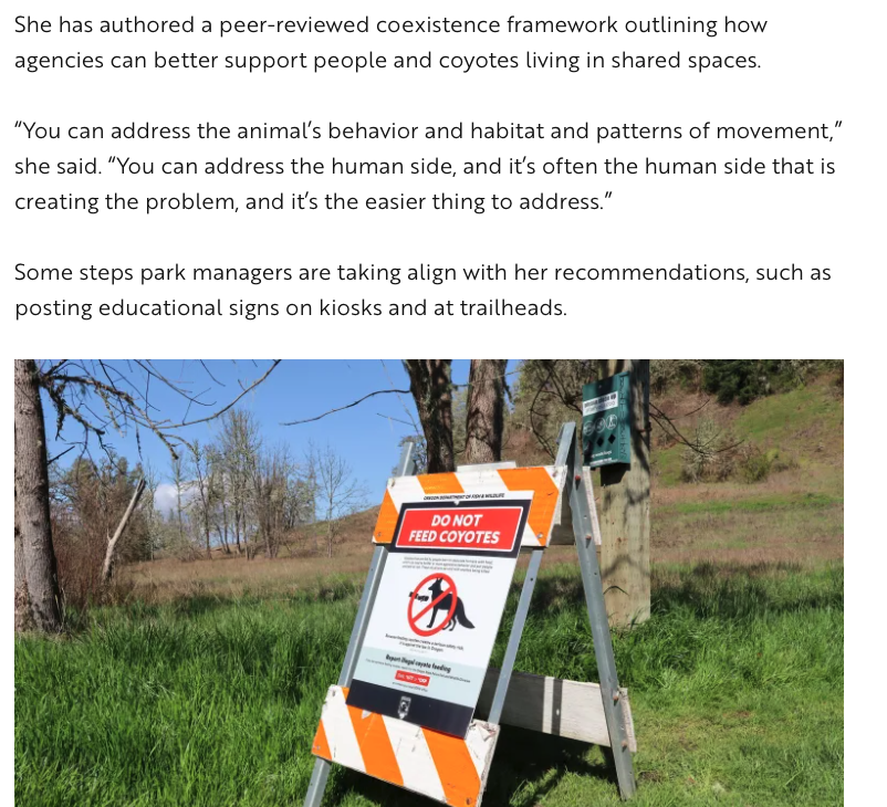 Last week's Mount Pigsah coyote shooting reveals failures in state wildlife management and the lack of coexistence.